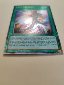 Yu-Gi-Oh! Soul Servant (Platinum Secret Rare) RA03-EN271 1st Ed VLP - Image 5