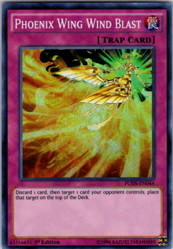 Phoenix Wing Wind Blast - FUEN-EN044 - Super Rare - 1st ed - Yugioh - Image 1