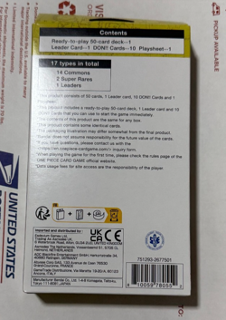 One Piece Card Game Starter Deck ST-07 Big Mom Pirates (English) - Image 2