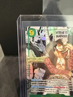 2026 ONE PIECE OP14-EB04-THE AZURE SEA'S SEVEN #119 DRACULE MIHAWK MANGA Raw - Image 2