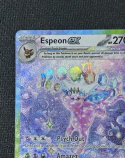 Espeon ex 155/131 Special Illustration Rare SV Prismatic Evolutions Pokemon NM - Image 3