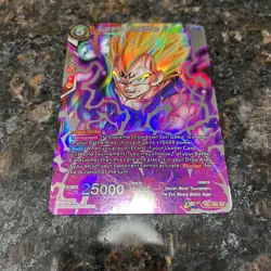 Supreme Showdown Vegeta TB2-005 SR Foil Dragon Ball Super Card Game | NM - Image 4