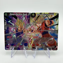 DRAGON BALL Z DBZ SUPREME SHOWDOWN VEGETA SON GOKU TB2-002-SPR TB2-005-SPR - Image 1