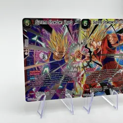 DRAGON BALL Z DBZ SUPREME SHOWDOWN VEGETA SON GOKU TB2-002-SPR TB2-005-SPR - Image 2