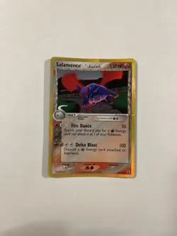 Pokemon TCG Salamence 14/113 EX Delta Species Holo Rare HP - Image 1