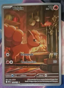 Vulpix 138/132 Mega Evolution NM-Mint Pokemon TCG Illustration Rare - Image 1