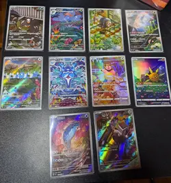 Pokemon 10 AR Card chinese Bulk Pack Lot Cards -All Holo- Rare AR -Near Mint - Image 1
