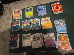Pokemon TCG Bulk Job Lot x250 Cards Mixed Sets Including Rares And Reverse Holos - Image 1