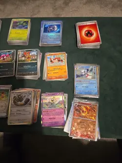 Pokemon TCG Bulk Job Lot x250 Cards Mixed Sets Including Rares And Reverse Holos - Image 2