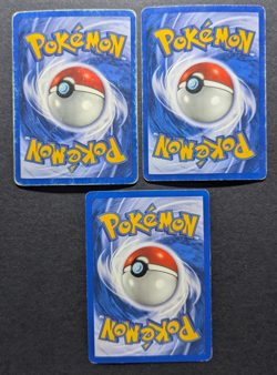 Pokemon Lot 3 English Neo Genesis Cards Steelix, Jumpluff Holo and Rare Vintage - Image 2