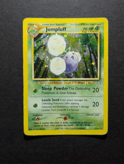 Pokemon Lot 3 English Neo Genesis Cards Steelix, Jumpluff Holo and Rare Vintage - Image 5