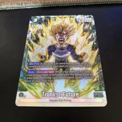 Trunks : Future FB02-091 SR Alt Art - Dragon Ball Super Card Game FUSION WORLD - Image 1