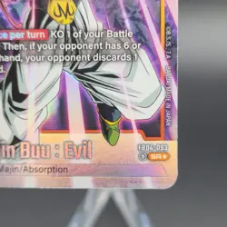 Majin Buu Evil FB04-093 SR* Alternate Art Holo-Dragon Ball Super Fusion World - Image 5