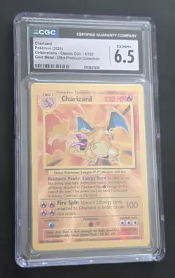 Charizard (Celebrations Metal Card) 004/102 Ultra Premium Collection - Image 1