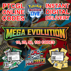 Pokemon - Mega Evolution TCG Live Online Code Cards *INSTANT DELIVERY* - Image 1