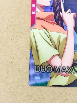 DUO MAXWELL PR-393 Gundam Arsenal Base Promotional Card Wing 30th - Image 5