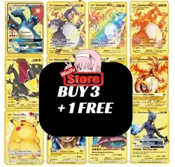 Pokemon Card Charizard VMAX Pokemon Gold Metal Card - CARTA IN METALLO TCG - Image 4