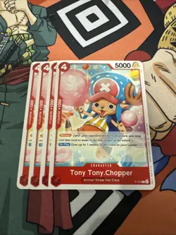 Tony Tony Chopper P-101 Promo | One Piece Card Game | English Playset Of 4 - Image 1