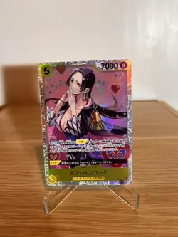 Boa Hancock PRB02-017 SR One Piece Card Game Japanese NM - Image 1