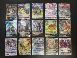 Pokemon Vstar SWSH card lot of 15 Korean Cards Vmax V Csr Full Alt Art Pair Art - Image 1