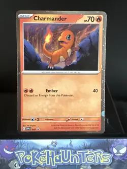 Pokemon Card Charmander SVP 047 Black Star Promo Holo Rare NM - Image 1