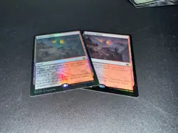 2 x Haunted Ridge Innistrad: Midnight Hunt Foil - Image 1