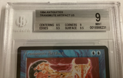 MTG Antiquities TRANSMUTE ARTIFACT BGS 9 (6231) Graded Power - Image 2