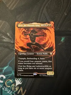 Ozai, the Phoenix King 0335 (Borderless) MTG Avatar: The Last Airbender - Image 1