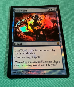 Foil - Last Word - Darksteel - MTG - Magic the Gathering - Foil - Image 1