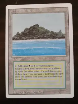 Tropical Island Revised Edition Regular - See picts for condition - Image 1