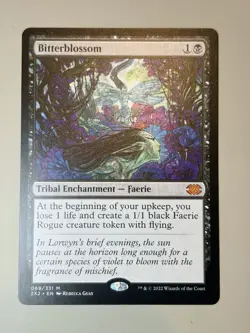 Bitterblossom - English - MTG Double masters 2022 -2X2 - Image 1