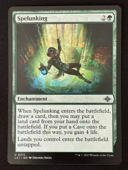 1x MTG Spelunking - The Lost Caverns of Ixalan (LCI) #213 - Magic the Gathering - Image 1