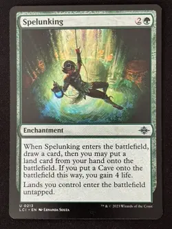 1x MTG Spelunking - The Lost Caverns of Ixalan (LCI) #213 - Magic the Gathering - Image 3