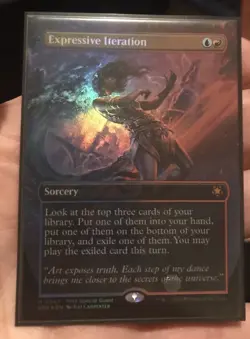 Expressive Iteration FOIL #43 | SPG Special Guests | MTG | Nm - Image 1