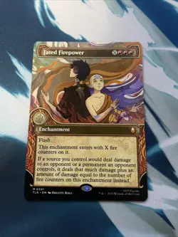 Fated Firepower (Showcase) Avatar: The Last Airbender Regular MTG NM - Image 1
