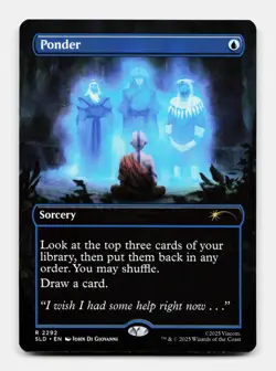 MTG: Ponder () | Secret Lair Drop Series 2292 NM - Image 1