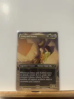 Aang and Katara (Borderless) Avatar: The Last Airbender: Eternal-Legal Regular - Image 1