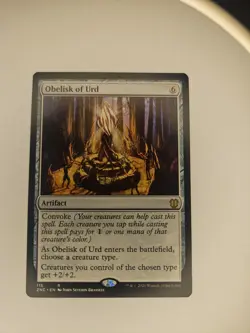 Obelisk of URD Commander: Zendikar Rising #115 MTG Magic the Gathering - Image 1