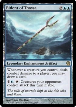 Bident of Thassa Theros MTG Rare - Image 1