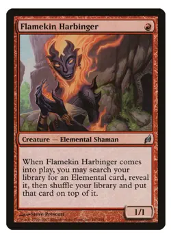 Flamekin Harbinger Lorwyn - MTG VINTAGE - Image 1