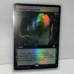 Verdant Catacombs - BORDERLESS FOIL - NM - MTG - Image 2