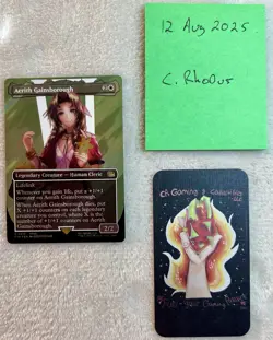 Aerith Gainsborough (Borderless) (Surge Foil) Final Fantasy Foil #519 NM - Image 1