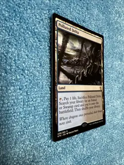 Magic The Gathering - Khans of Tarkir Khan Polluted Delta #239 - Image 2