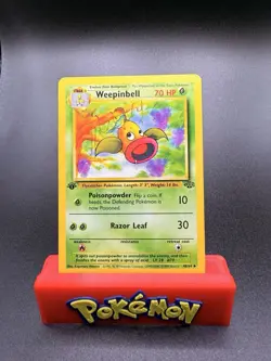 Pokemon TCG Weepinbell Jungle 48/64 Regular 1st Edition Uncommon NM - Image 1