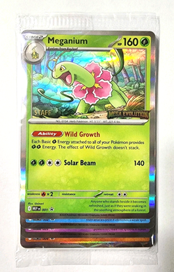 Mega Evolution STAFF Promo Set Sealed - Alakazam, Lunatone, Inteleon, Meganium - Image 1