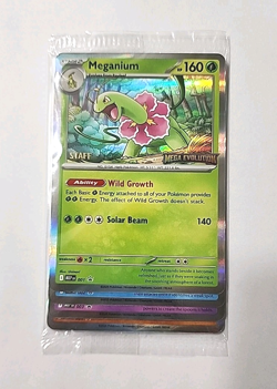 Mega Evolution STAFF Promo Set Sealed - Alakazam, Lunatone, Inteleon, Meganium - Image 4
