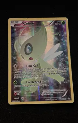 Celebi XY111 Black Star Promo - Full Art - Pokemon Card XY 2016 LP - Image 1