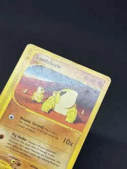 Pokemon TCG Sandshrew Card 92/144 Skyridge E-Reader - Image 2