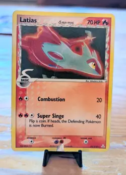 Pokemon TCG Latias (Delta Species) 21/110 Holon Phantoms Holo Rare (HP) - Image 1