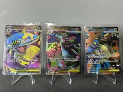 Pokemon TCG Mega Sharpedo EX, Mega Charizard X EX, Mega Kangaskhan EX Holo Lot - Image 1